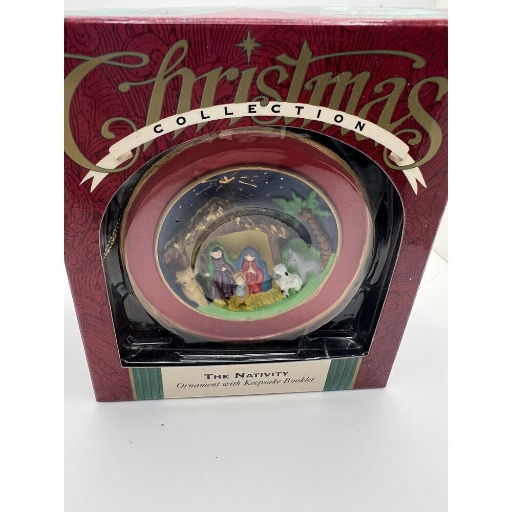 Zondervan Christmas Collection - The Nativity Ornament Holy Family Jesus Manger